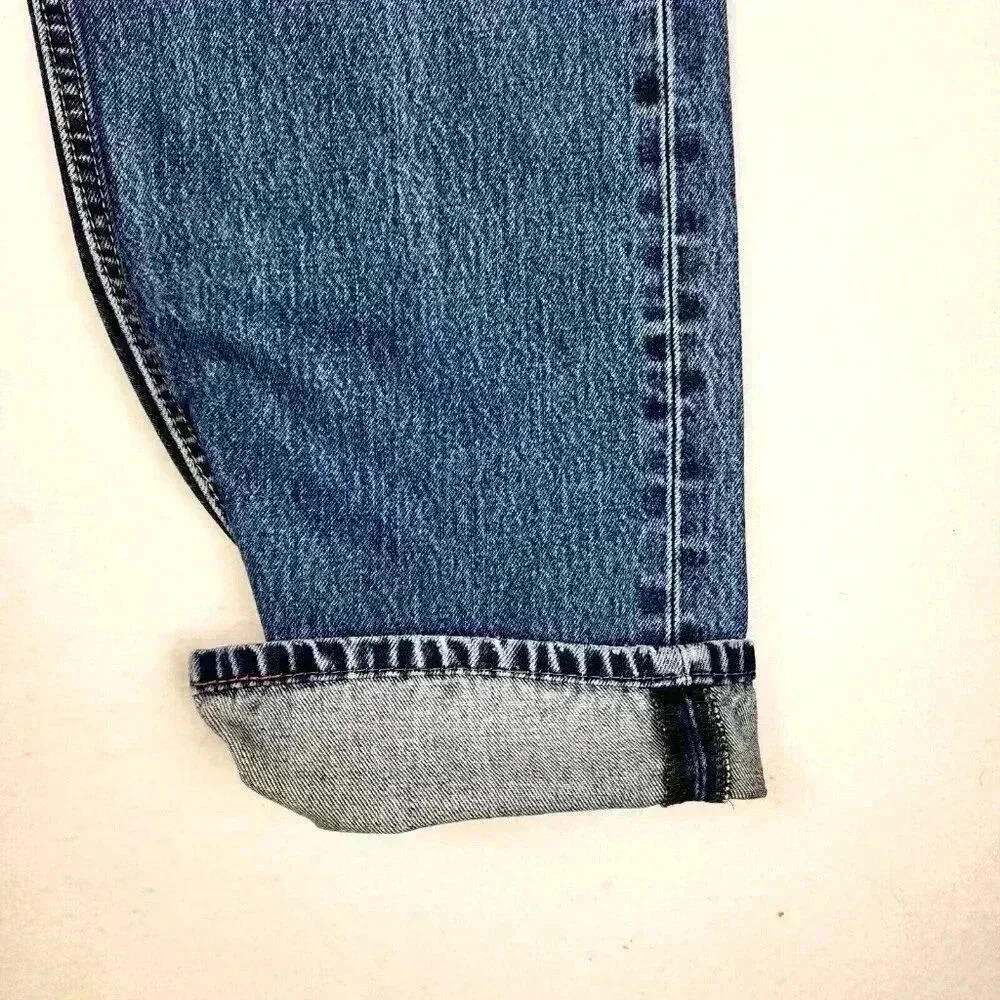Levi's 505 Regular Fit Mens Denim Jeans 40x32 Straight Leg Classic Zip Fly Blue‎ - Picture 16 of 16